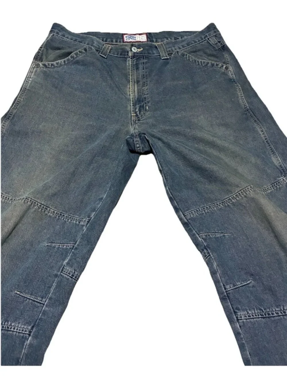 Vintage 90S Men’s Denim Jeans Carpenter Old Navy 100% Cotton Cone Mill Star Tag